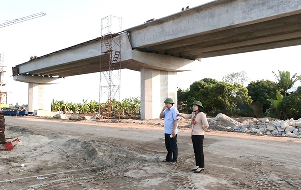 Đối thoại GPMB dự án đường dẫn cầu Quang Thanh